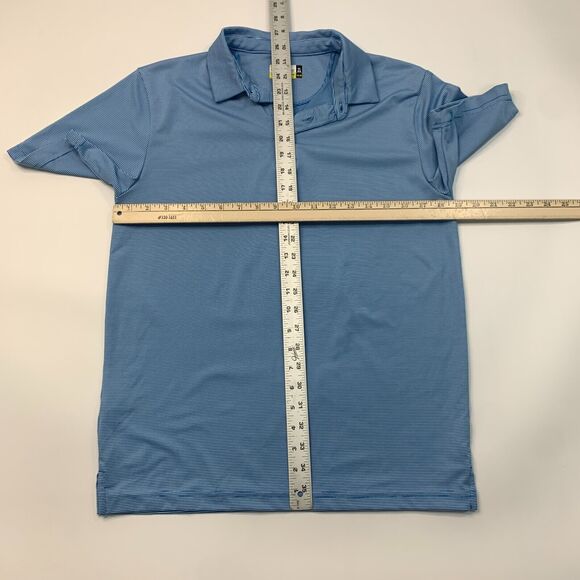 Nicklaus Polo Shirt Boys Youth XL Extra Large Astral Eco Choice Striped Golf - Picture 7 of 10